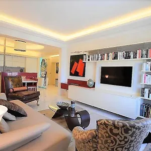 Appartamento Palais Miramar Art Modern - Derniere Etages Vue - 75m De Confort - En Face Des Plages -wifi - Clim, Cannes